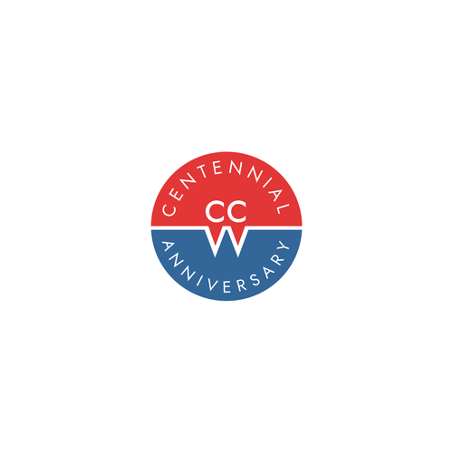 Centennial Anniversary Logo Diseño de Shiny✧Dgn