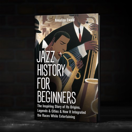 Design a cover for this intriguing layman's approach to Jazz History. Design by DWL-Designs