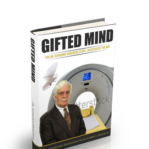 Autobiography book cover for the inventor of the MRI Design by Alex_82