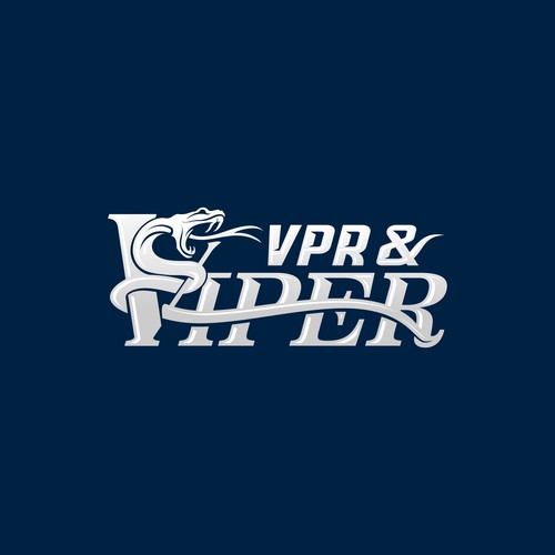 Viper Logo  -  VPR logo Design by InfiniDesign