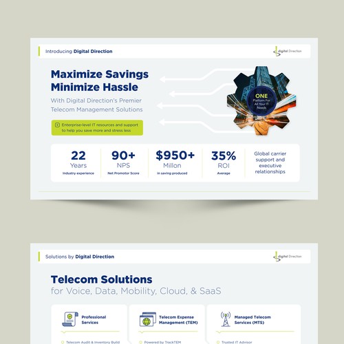 Looking for a Refresh for Infographic slides Design by Beto Geres DG