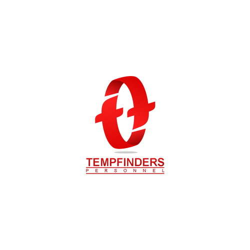 logo for Tempfinders Personnel Design by coffee luwak