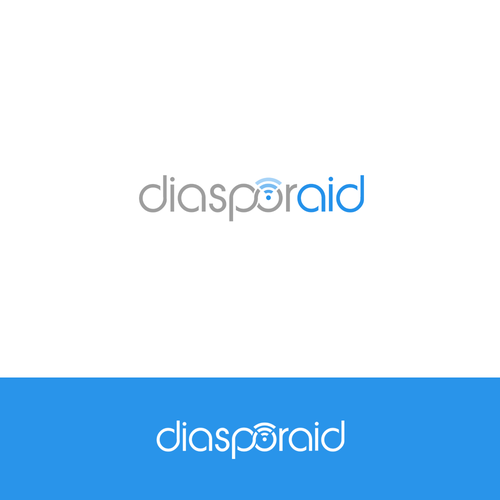 Design a powerful logo for diasporaid, an impact-oriented network/platform for expats Design by Astart