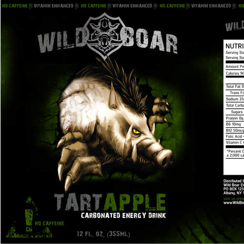 wild-boar-energy-drink-label-product-label-contest