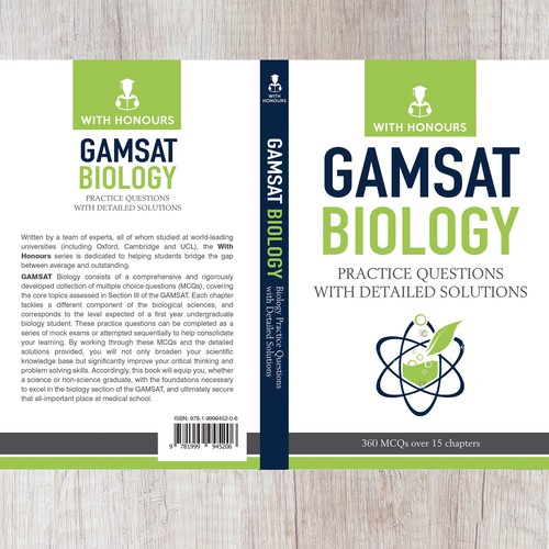 Book cover for first in a series of university textbooks/revision guides Design by LilaM