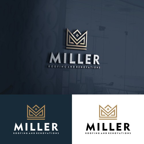 Designs | Modern/Sleek Roofing and Renovations Logo | Logo design contest