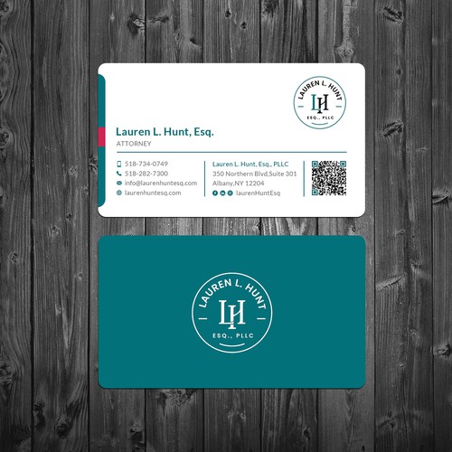 Design business cards and letterhead for a modern law firm Design by Roni_