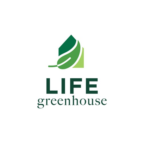 Greenhouse logo company Design by Diya Susan Pallikal