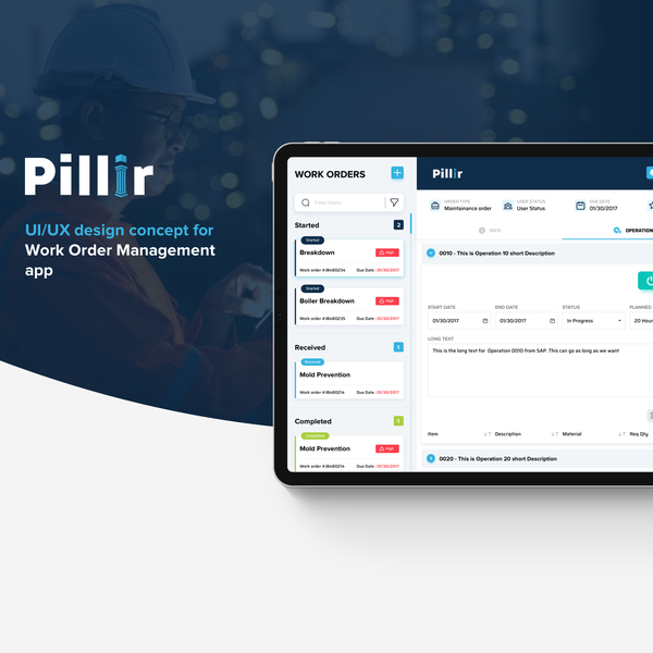 Work Order Management apps
