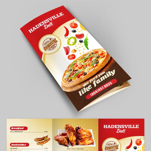 CREATE A NEW FLASHY MENU Design by aabdesign