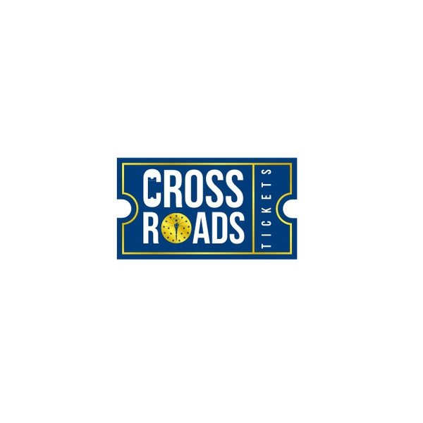 Logo concept for cross roads tickets