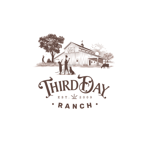 Capture essence of Texas ranch experience in new Third Day Ranch logo Design réalisé par Epiphanie