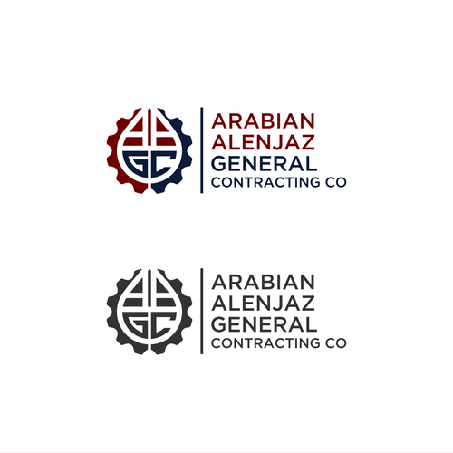 “Modern Industrial Logo for AAGC – Construction & Contracting Company” Design by Log_In