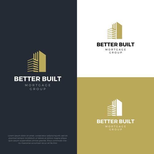 Better Built Mortgage Group-ontwerp door Ikonia-studio