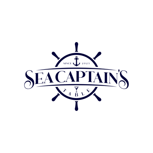 Sea Captain's Table Logo Design Design by VectorCrow87