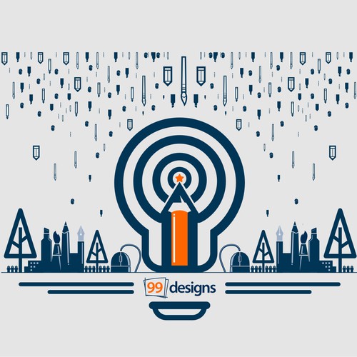 Create 99designs' Next Iconic Community T-shirt デザイン by DORARPOL™