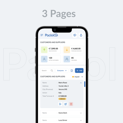 accounting application mobile Design by Muhammad Salim