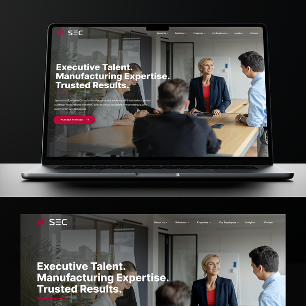 Corporate Style Recruitment Agency Website