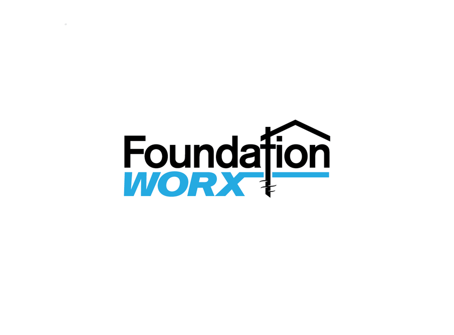 New Logo for startup foundation repair comp Foundation Worx Logo