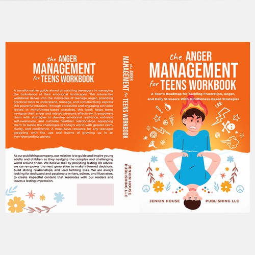 Awesome book cover to help teens rock at life! Design by SOF1ANE AF