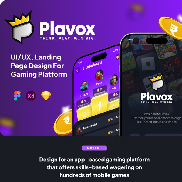 Plavox. Gaming app