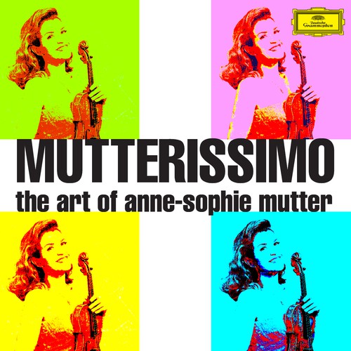 Illustrate the cover for Anne Sophie Mutter’s new album Ontwerp door mathanki