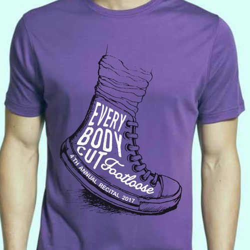 Footloose Cut Loose T Shirt Design For Dance Recital T shirt Contest