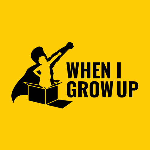 When I Grow Up Logo Design by uc.ink