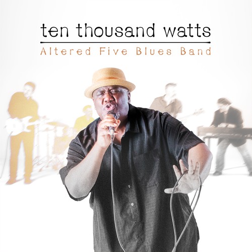 Design the album cover for a popular contemporary blues band Design by Milad Zehtab