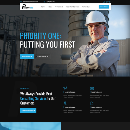 Design a simple and appealing consulting website Design by ⚡️unbox.style⚡️