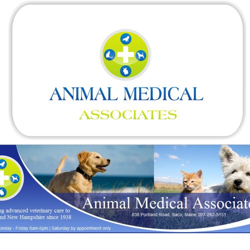 Create the next logo for Animal Medical Associates デザイン by A.W.Z