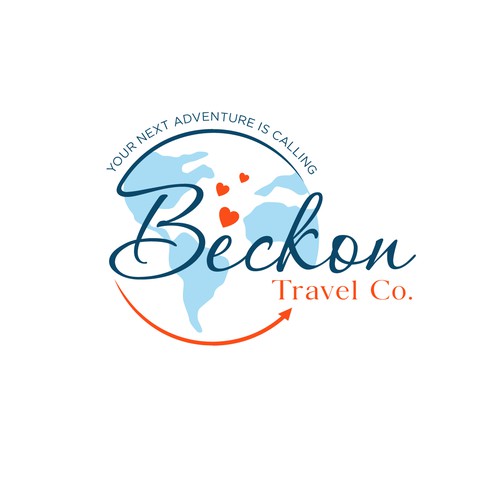 Looking for a Travel Agency logo. Clean, romantic, classic, to attract high end clients. Design by websmartusa