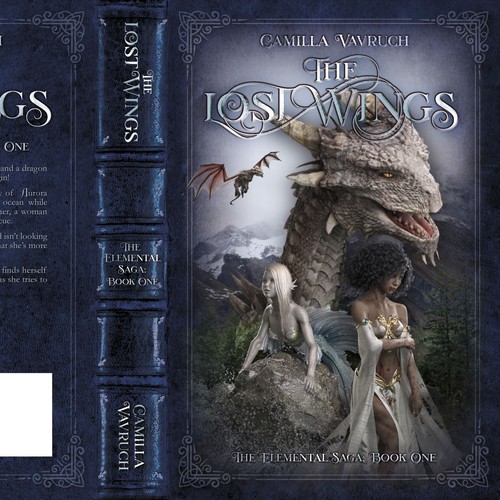 Design di Fantasy cover for a YA with dragons, mermaids and magic di Sander Both