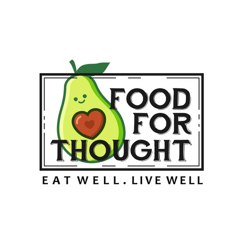 Fresh, Playful Island-Inspired Logo for Food For Thought – Organic Café & Market in the Florida Keys Design by nindadian