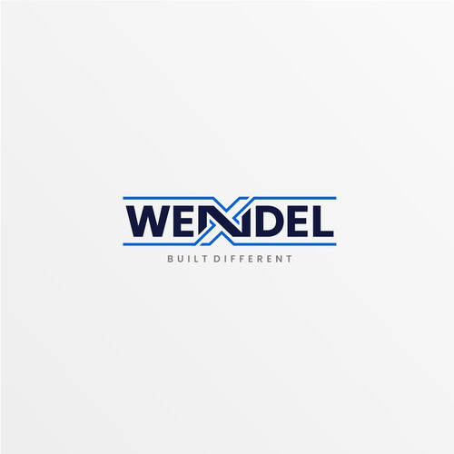 Luxury Logo Design for Wendel X — A Premium Construction Brand Built Different Design by R.one