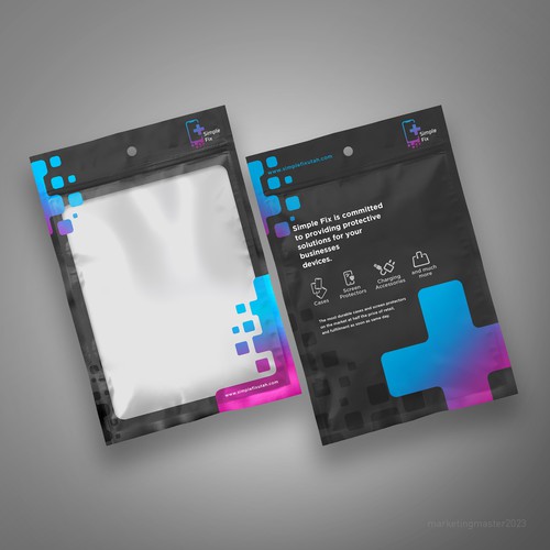 Simple Fix iPad Packaging Design Design by marketingmaster