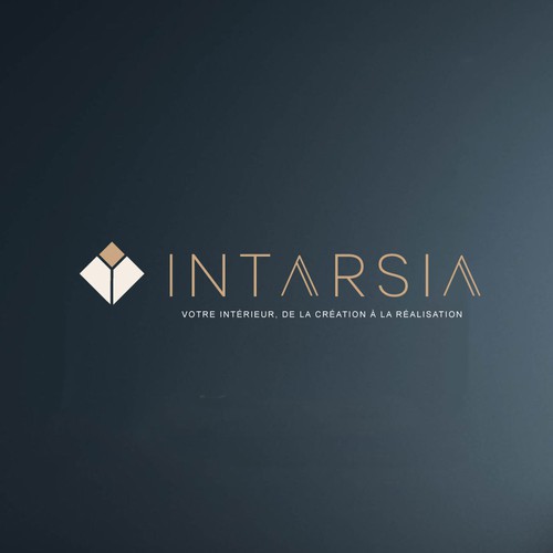 "Create a Logo for our compagny / Creer un logo pour notre entreprise" winning PowerPoint template