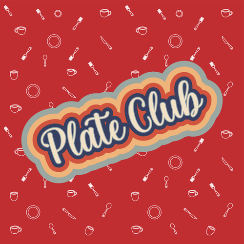 "I created the first paper plate subscription company logo!" - Your next claim to fame Design by Lucy Villalvazo