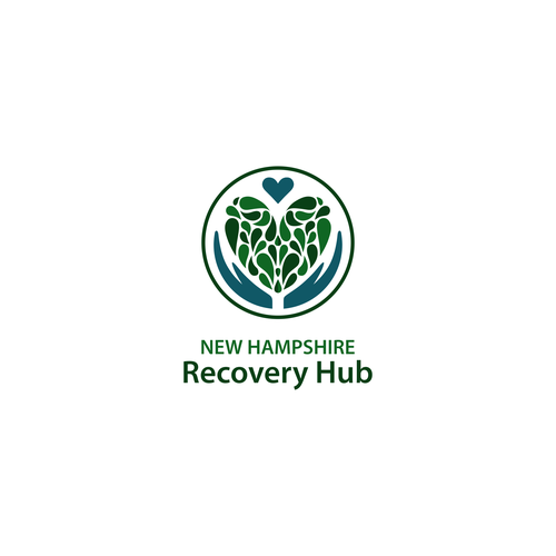 Revised New Hampshire Recovery Hub Logo Design by Zixcats