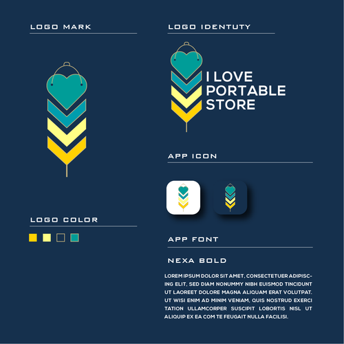 Powerful logo to launch our new brand of portable products! Design by walker design 2