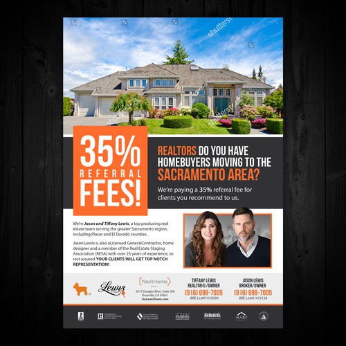 Create a captivating flyer for Real Estate Team Design by vsardju