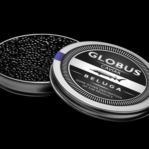 Caviar Brand Logo Design by AHGDesign