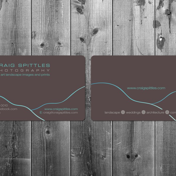Create the next stationery for Craig Spittles Photography