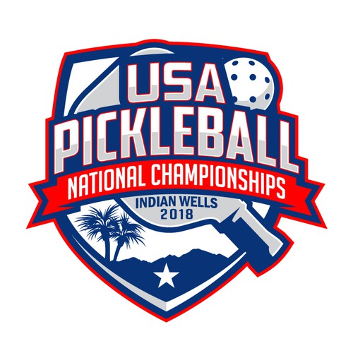 USA Pickleball National Championships - Event Logo Design by 262_kento