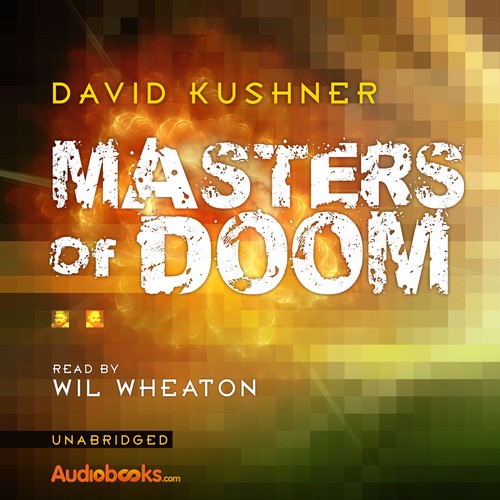 Design the "Masters of Doom" book cover for Audiobooks.com デザイン by heatherita