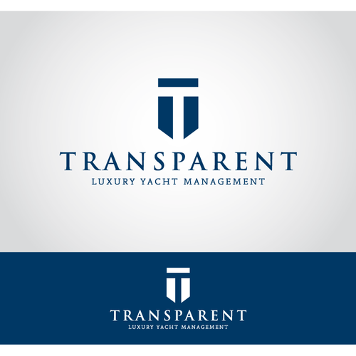 logo for TRANSPARENT Luxury Yacht Management Design by Dilsher