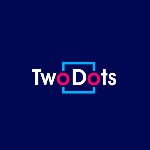 Two Dots Software Fraud Prevention Logo Design - Modern and Simple! Design by KAYA graphcis™