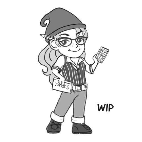 We need a fun, quirky yet professional logo/branding for a start up tax preparation business Design by BrittnoriDesigns