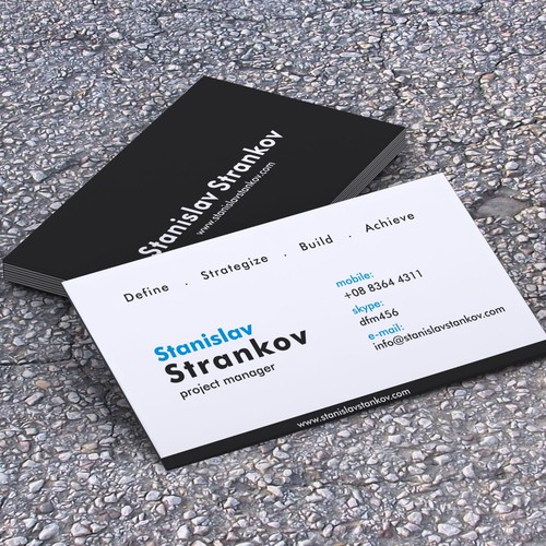 Business card デザイン by Cristina Kudor