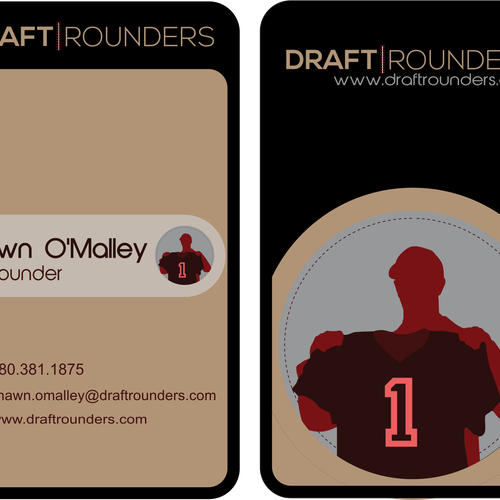 ***Draft Rounders needs a new business card*** Design by Arthur Art